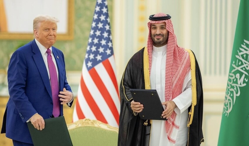 بن سلمان وترامب